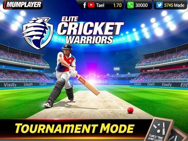 Elite Cricket Warriors Multiplayer Gameplay