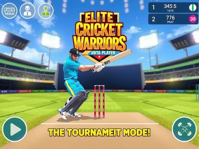 Elite Cricket Warriors Tournament Mode